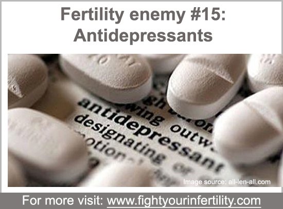 antidepressants and pregnancy risks, risks of antidepressants during pregnancy, can antidepressants cause fertility problems