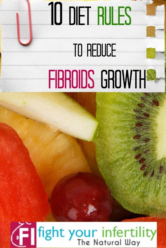 10 Diet Rules to Reduce Fibroids Growth