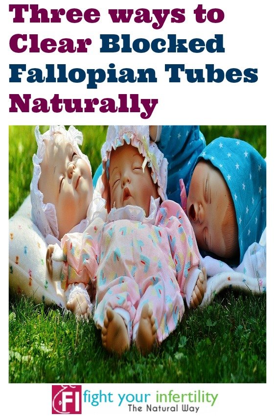 Three ways to Clear Blocked Fallopian Tubes Naturally