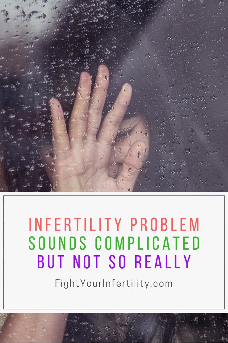 Infertility problem sounds complicated but not so really