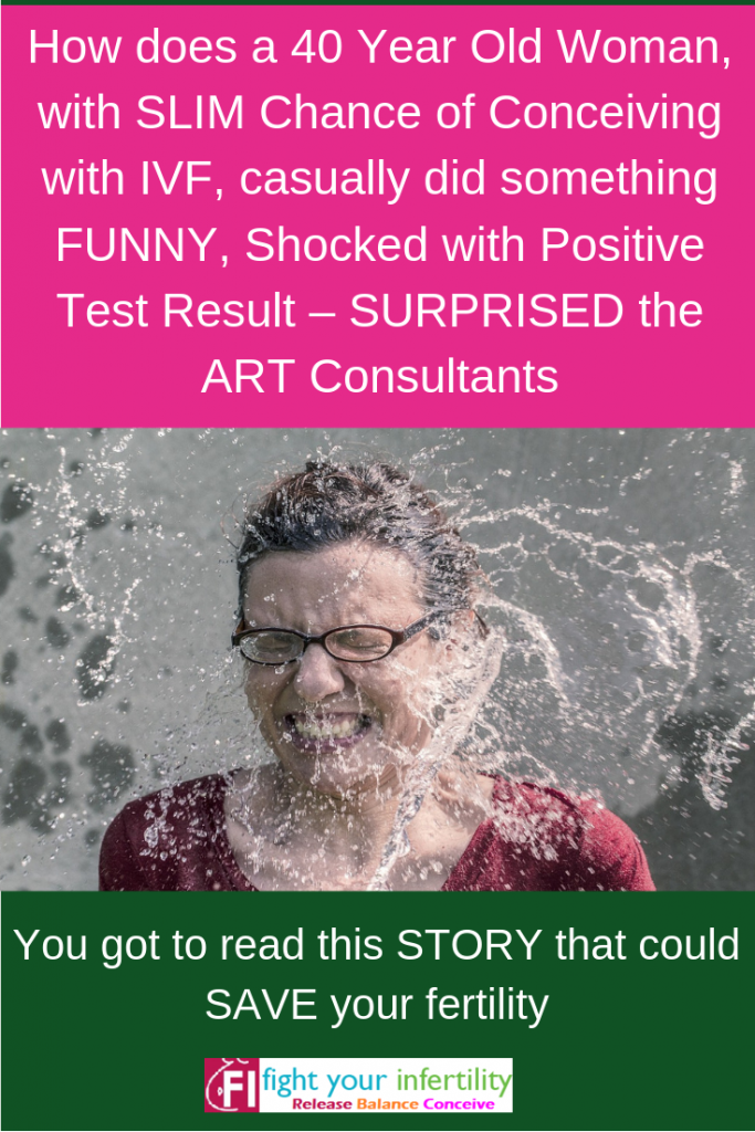 FYP - How does a 40 Year Old Woman, with SLIM Chance of Conceiving with IVF, casually did something FUNNY, Shocked with Positive Test Result – SURPRISED the ART Consultants